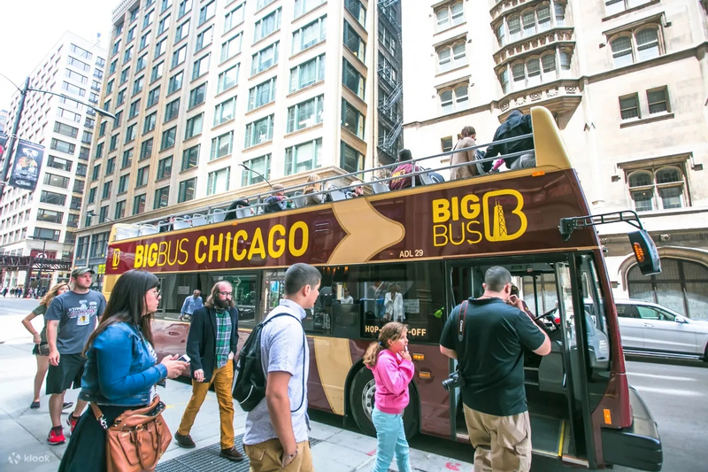 Chicago Big Bus Hop-On Hop-Off Tours (Open-Top) xsOlyLtD