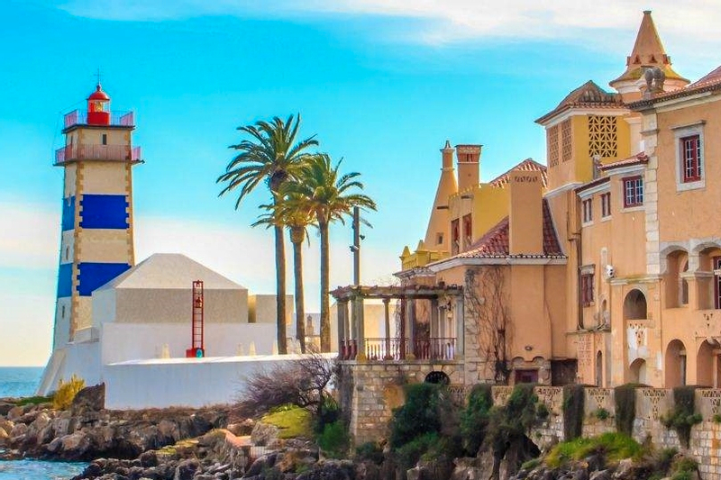 Sintra, Cascais, and Pena Palace One-Day Tour from Lisbon quPNJPmg