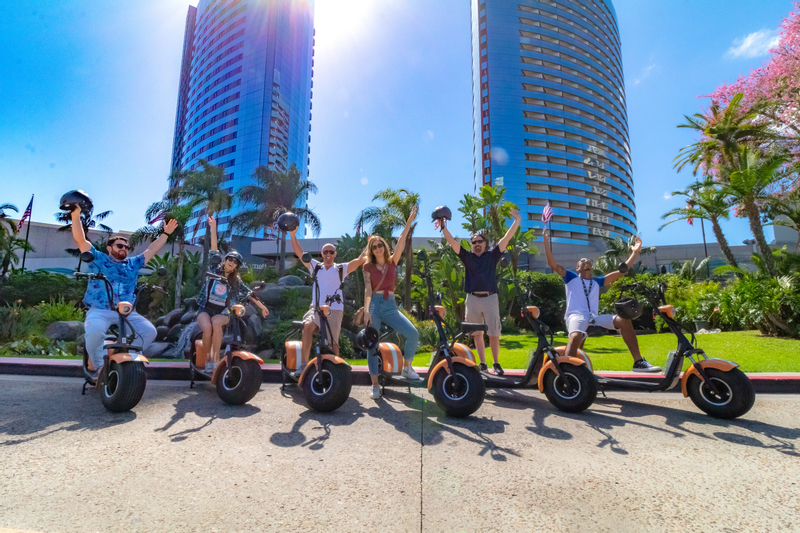 Coronado Scooter Tour in San Diego eAOFknmF