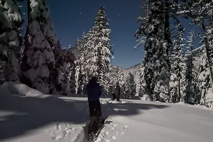 Moonlight Snowshoe Tour in Tahoe City E806CPFX