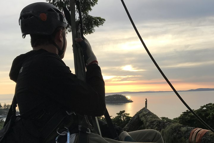 Sunset Canopy Climb on Lopez Island RfZIOLx1