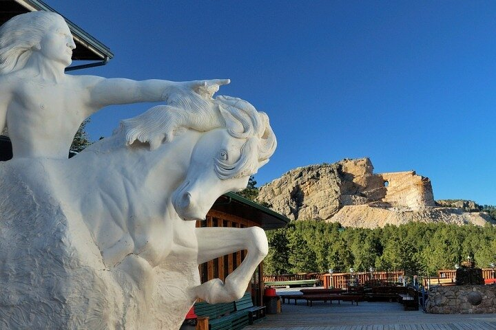 BIG - Mt Rushmore & Crazy Horse & Bison Safari-Needles-Iron Mtn WgTanncf