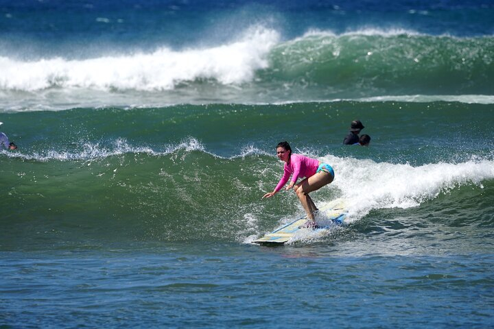 Learn to surf with a local big wave rider on the North Shore of