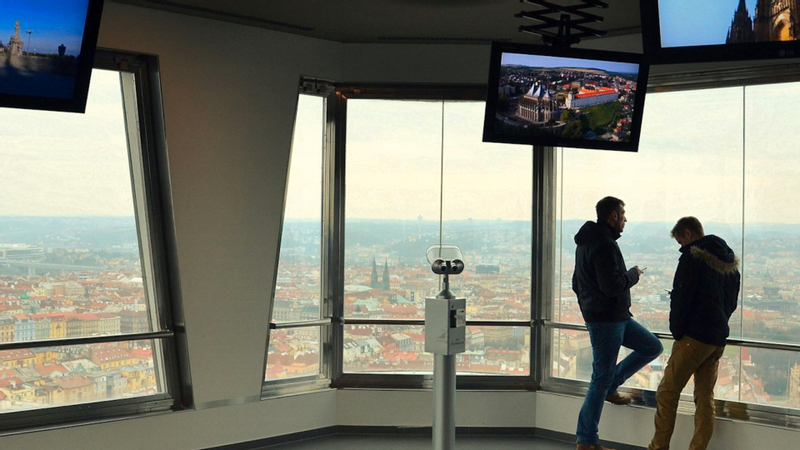 Zizkov Television Tower observatory ticket in Prague  3R3mbquy
