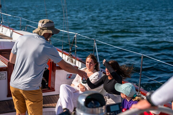 Newport Sunset Sail on Classic Sailboat 7XXNJD8h