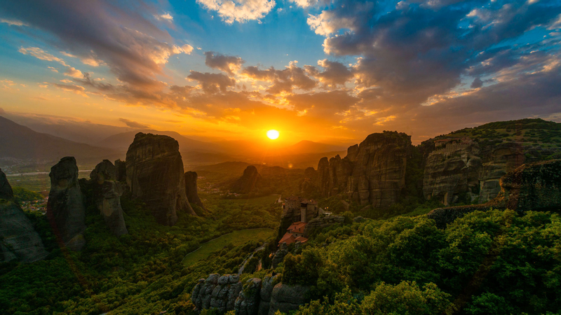 Meteora sunset tour with monastery and caves visit  p38AMYAa