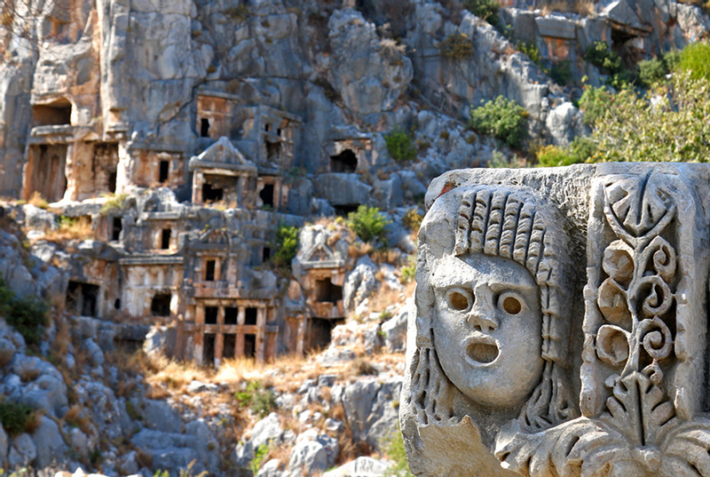 Antalya: Demre & Myra Tour with Kekova Sunken City Boat Trip HSQSQvkN