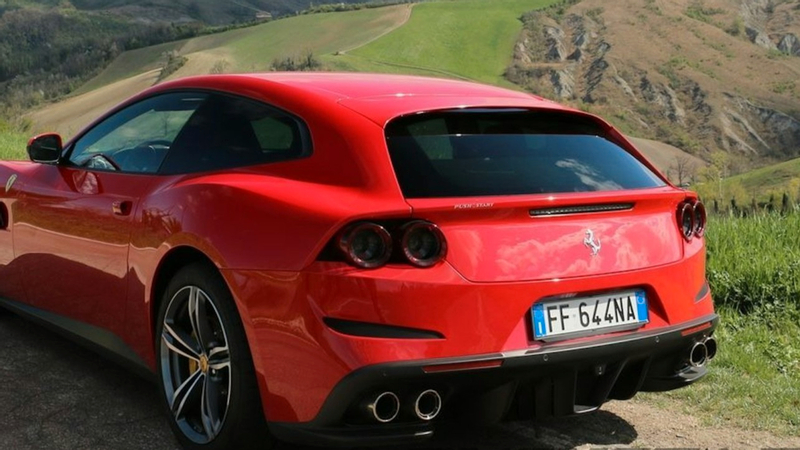 Ferrari GTC4Lusso test drive experience in Maranello 0t9fMhji