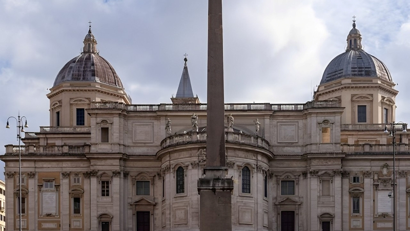 Papal Basilica of Saint Mary Major dome ticket in Rome EVBDwX79