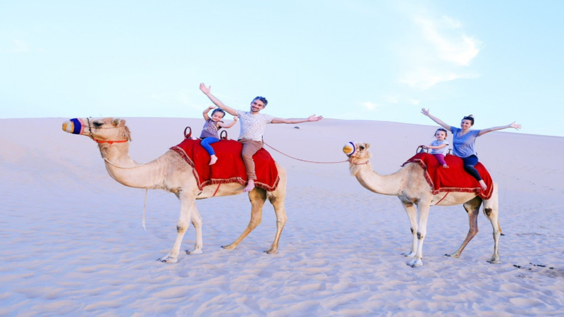 Camel Trekking Tour in Abu Dhabi DIdTPMco
