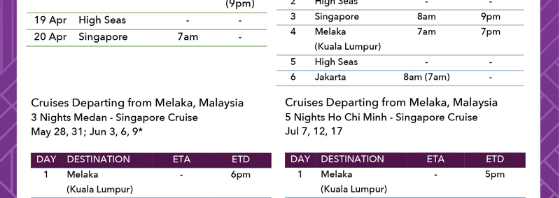 Get Ticket Star Voyager Resorts World Cruises from Malaysia Promo