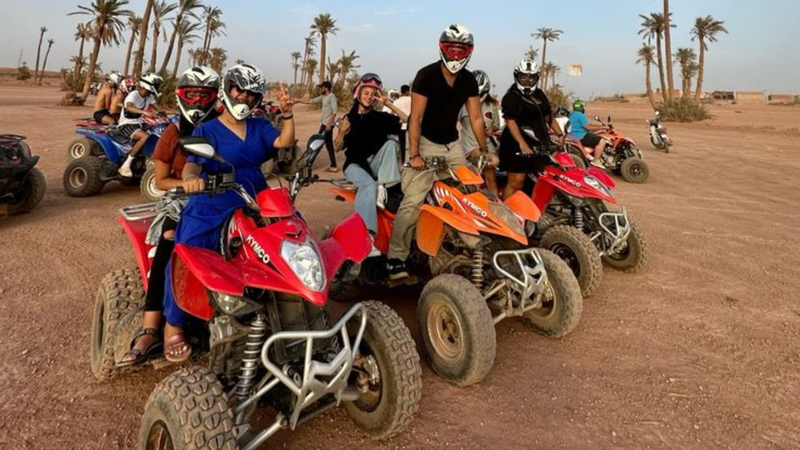 Palmeraie Quad Biking Tour from Marrakech MJGxMpJf