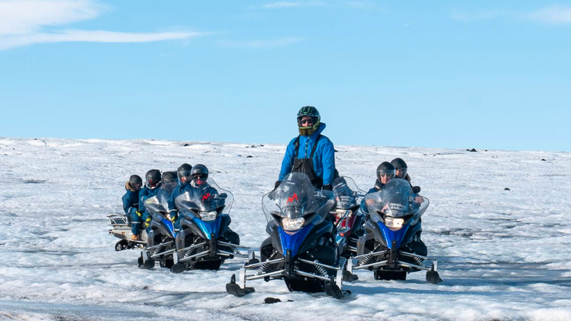Langjokull Glacier Snowmobile Experience at Gullfoss zYCLUraG