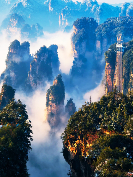 Zhangjiajie National Forest Park 1-Day Essence Tour (VIP Fast Pass/Bailong Elevator can be combined) oOx2qmp8