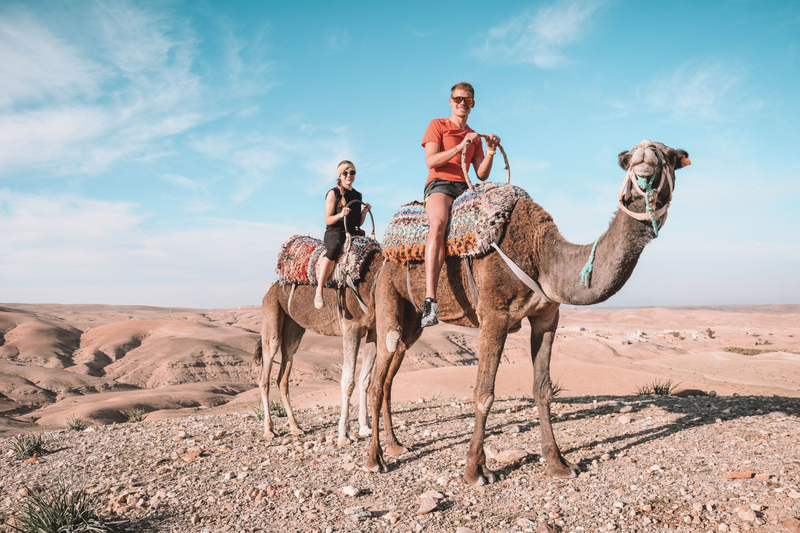 Marrakech Agafay Desert Sunset Private Camel Ride vayx42ij