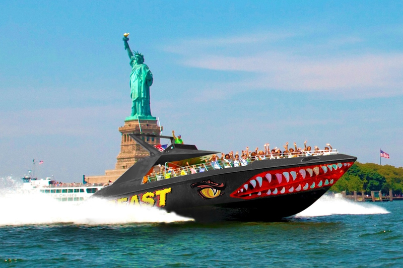 The Beast Downtown Speedboat to Statue of Liberty by Circle Line: Reserved Straight-to-Board Ticket prBVdUhg