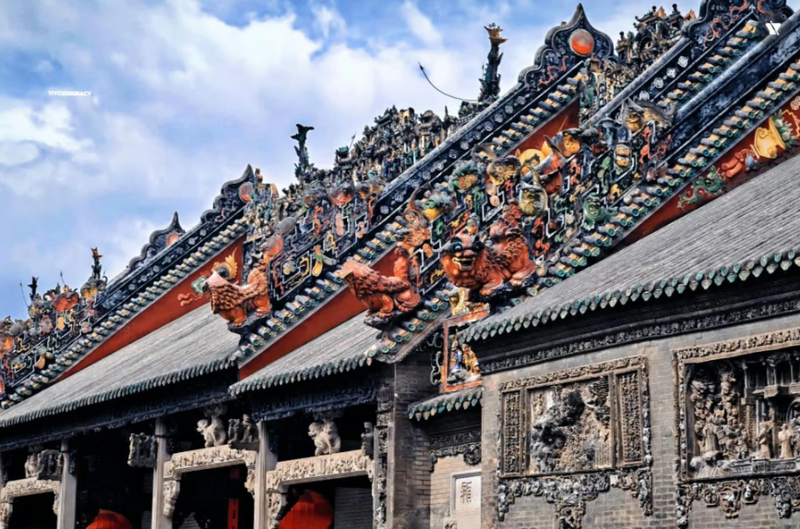 Guangzhou：Traditional Cantonese Architecture Chen Clan Ancestral Hall ticket HlfiG4XT