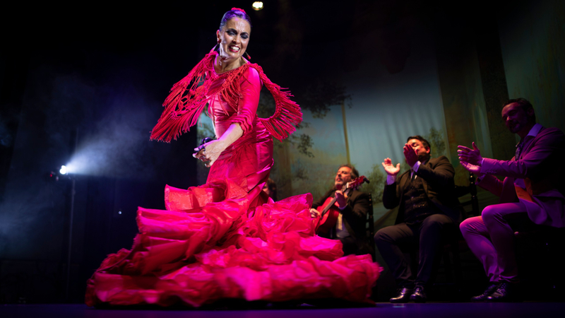 Sensaciones flamenco show in Granada s6FSESQ1