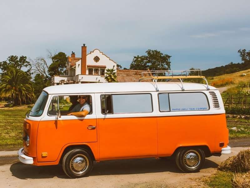 The Ultimate Vintage VW Wine Tasting Tour in California TTkZOGgp