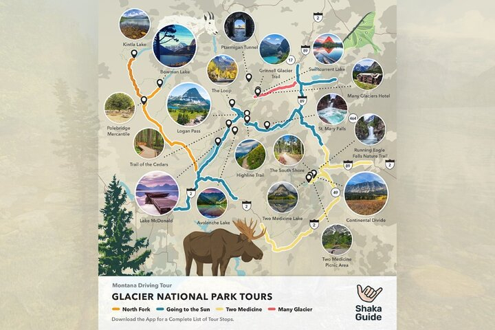 Many Glacier Self-Guided Audio Tour in Glacier National Park wSbELOvV