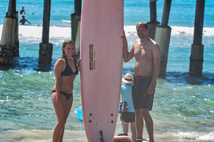 One Hour Surf Lesson with Experienced Instructor  ImHixEox