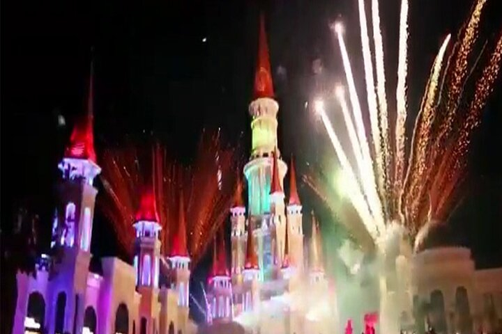Land of Legends Night Show Magic Music and Lights MUUyebXE