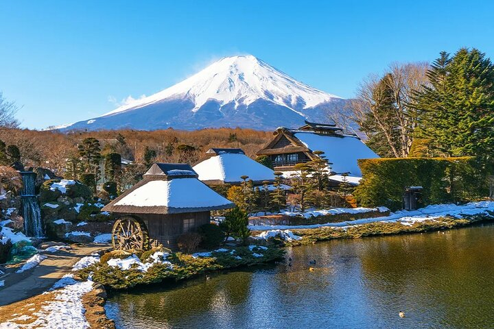 Mt Fuji Tour to Oshino, Kawaguchiko Cable Car & Matcha Experience iM8nBhxn