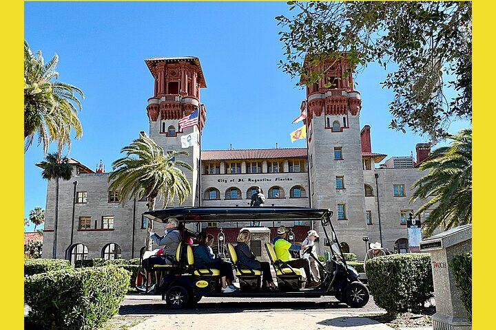 Riding Through History of St.Augustine: Premium Tour with PiCk Up N0FEeuNE