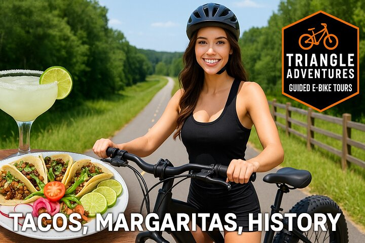 Raleigh Guided E-Bike Tour: Tacos, Taps, and Local Facts pGa49diI