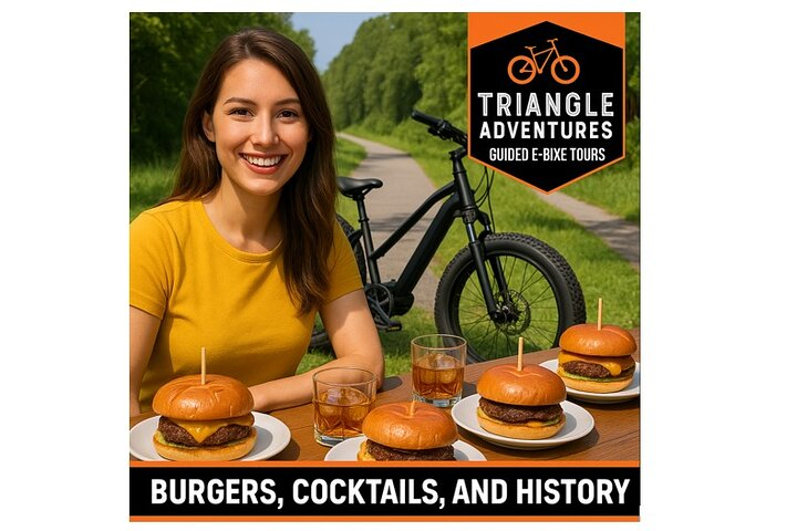 Raleigh Guided E-Bike Tour: Burgers, Cocktails, and History AbDWABl9