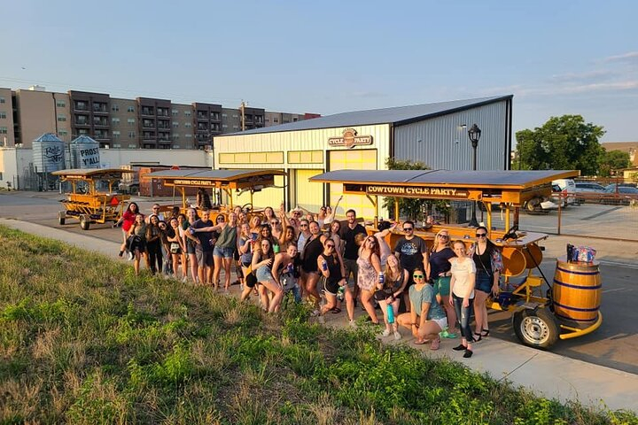 2-Hour BYOB Cowtown Cycle Party for 6-15 Happy Adults in FW iiY4dtNh
