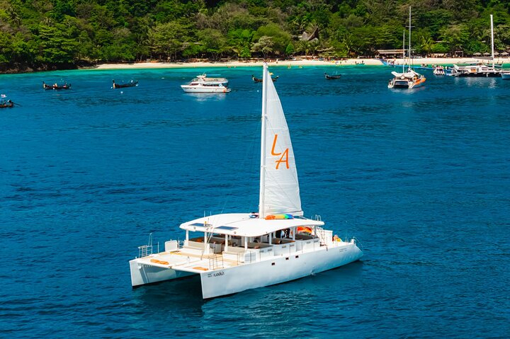 Coral & Racha Islands BELLINA Sunset Catamaran Day Trip in Phuket CRwrGzEj