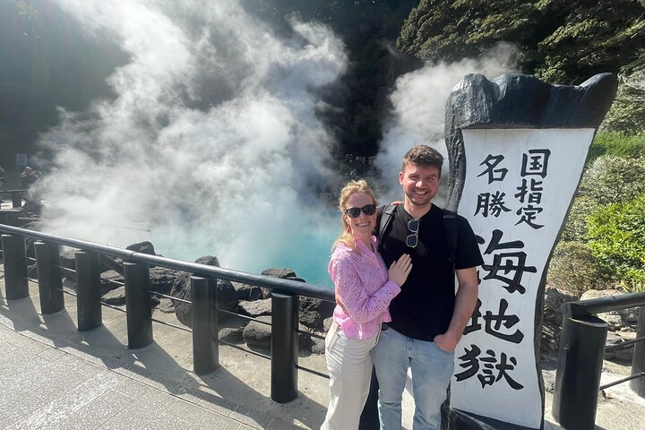 Hot Spring Beppu Onsen with Blue Hell cozy Tour by Car and walk pkWYNPXg