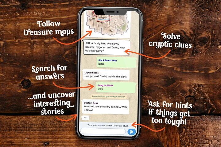 Fun, Flexible Treasure Hunt Around Cambridge with Cryptic Clues & Hidden Gems mX3DnHAz