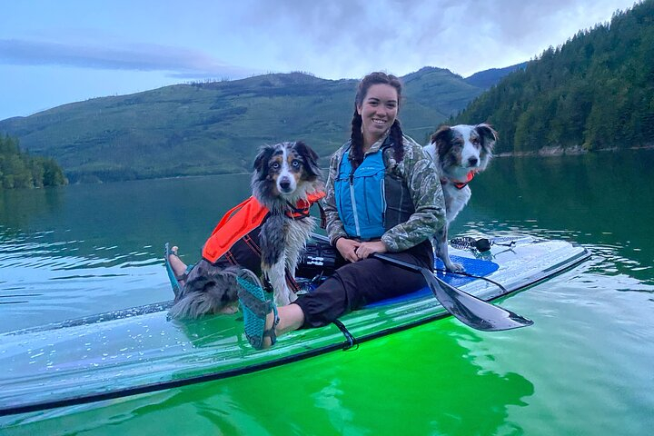 Sunset LED Clear Paddleboard Rentals for Glacier Park KumfmbZV
