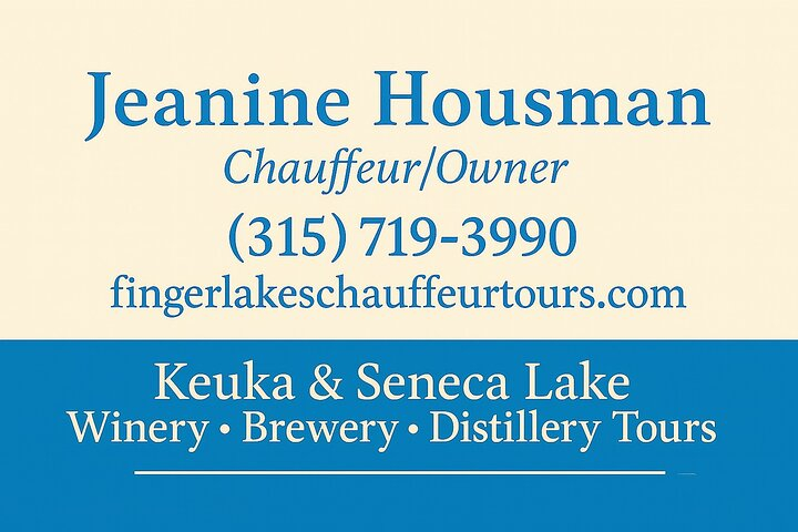 Keuka Lake Wine Tour - Customizable 9fhHQ9WR