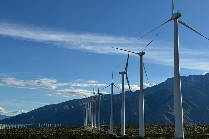 Palm Springs Windmill Guided Tour by Golf Cart FMkaMkLp