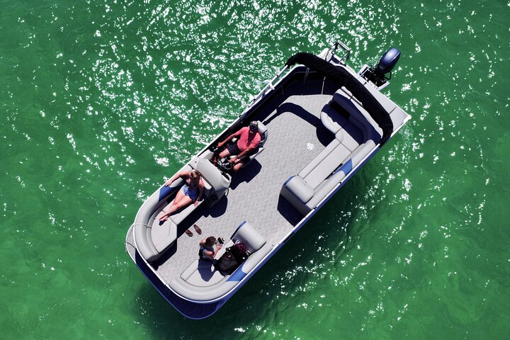 Full Day 90HP Pontoon Rental to Shell Island SdhLuOTV