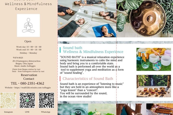 Private Sound bath Meditation in ocean view house and Beppu onsen uRwINkrB