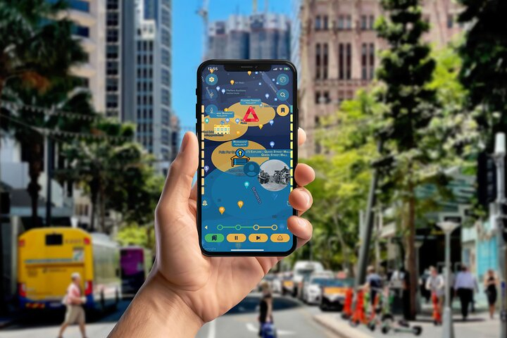 Mayhem in Brisbane GPS App Walking Tour Mobile Game nzQptogj