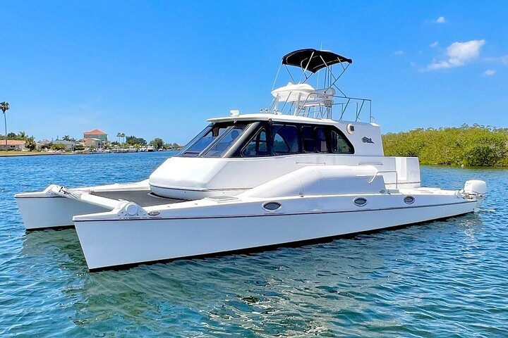 Private Catamaran Charter to Crab Island for up to 13 Guests dASHW3hc