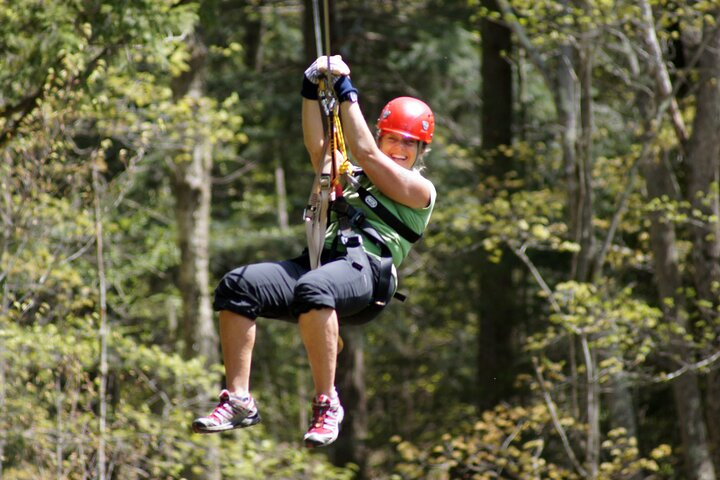 Zipline Canopy Tour- ArborTrek at Smugglers Notch Resort Jj3eS8Qb