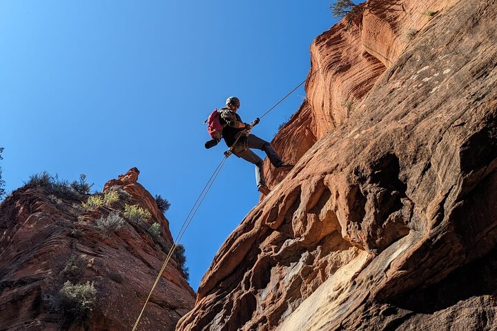 Rock and Roll Rappelling in Rock Canyon crN21WyD
