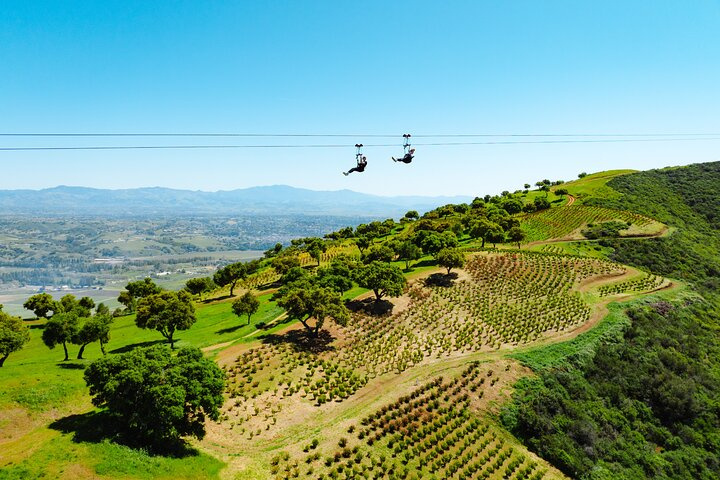 Epic Zipline Tour near Santa Barbara ewYIEBoa