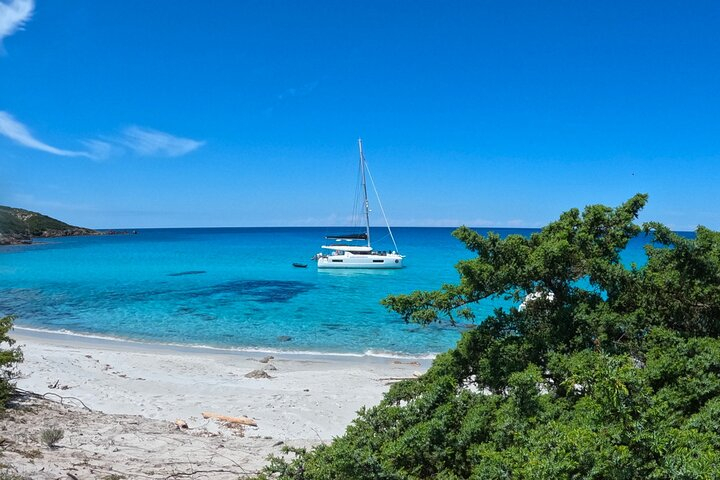 Catamaran Excursion Agriates Desert from Red Island y16789Tu