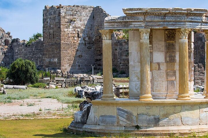 Perge Aspendos Side Ancient City and Manavgat Waterfall Tour MFQbkAdC