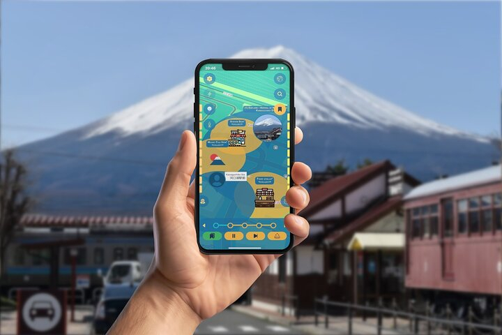 Kawaguchiko Kaleidoscope GPS App Walking Tour Mobile Game kKyEwX8N