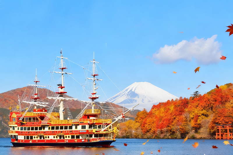 Mt. Fuji, Hakone Ropeway , Lake Ashi, Owakudani day tour  LKCoFgAn