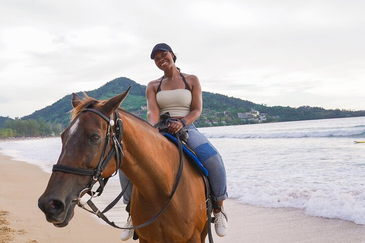 Phuket Sunset Horse Riding at Kamala Beach CcguCT9u