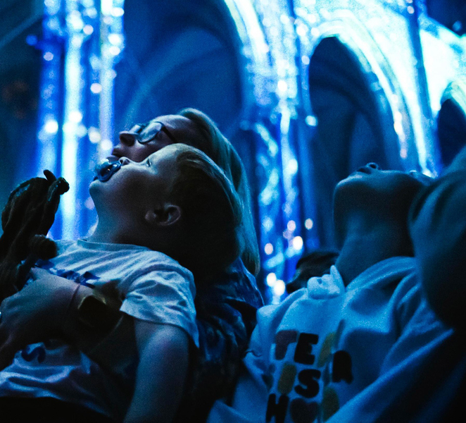 San Sebastián Cathedral: Immersive Light and Sound Show, LUMINISCENCE KTf10UIj